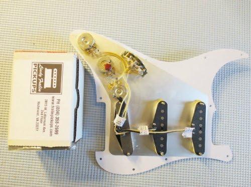 Twilight Lindy Fralin Vintage Hot Stratocaster Strat All Black Regular 11 Hole with Bassplate and Blender Pot Or Any Color Any Hole Pattern!