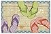 CounterArt Paper Placemat, Hit The Beach, 24-Pack
