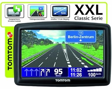 Clearance  TomTom XXL IQ Routes Classic Central Europe Traffic Navigation System 12