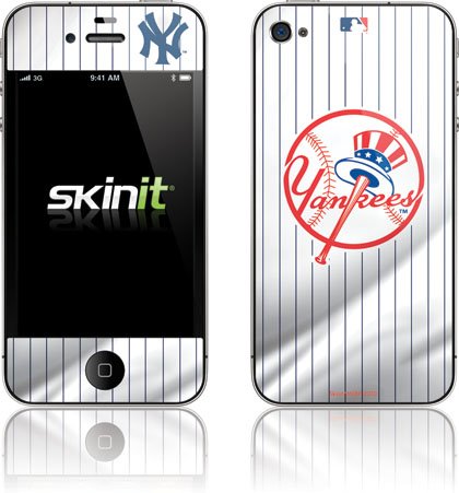 Skinit New York Yankees Home Jersey Vinyl Skin for Apple iPhone 4 / 4S