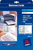 Avery Quick and Clean Single Sided Matte Finish Business Cards