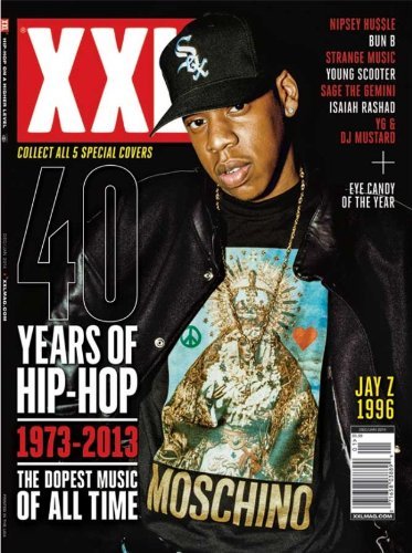 XXL Magazine (Dec/Jan 2014) 40 Years of Hip Hop - Jay-Z Cover - 1996