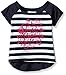 Levi's Girls' Toddler High-Low Hem Raglan T-Shirt