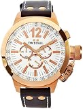 TW STEEL CEO Rose Gold 50MM Mens Watch CE1020