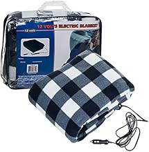 Trademark Tools 75-BP700 12V Plaid Electric Blanket for Automobile