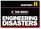 The History Channel : Engineering Disasters : Mexico's exploding streets, Italian mining disaster, an oil tanker run aground off the coast of England, a small Texas town whose children are forever entombed in the ruins of their school ,crack in a California street transforms into a gigantic sinkhole, a fatal roof collapse at Charles de Gaulle International Airport causes chaos, the flaw behind the plane crash that killed Knute Rockne , Army's Stryker Light Armored Vehicle, California's landlocked Salton Sea, a labor-saving device which exposed consumers to dangerous levels of radiation, and the deaths of three men during the building of the Milwaukee Brewers' stadium