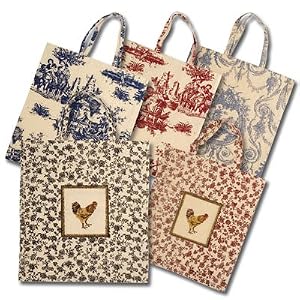 Eros Hosiery NIDJ830-CB Toile Printed Bag- Case of 120