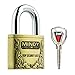 Mindy Padlock with Keys, 2-Inch Wide Body, 1-1/5-Inch Shackle, A4-50