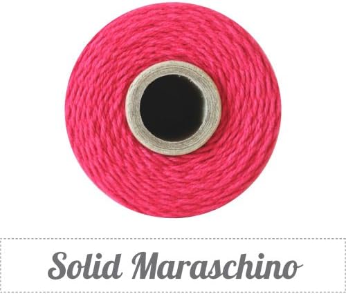 Solid Maraschino Twine - 240 yards
