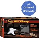Squier by Fender Stop Dreaming, Start Playing Combo: SE Special with SP10 Amplifier, Nylon Strap, Guitar Strings, Polishing Cloth, and Pick Card - Black