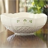 Belleek Shamrock Trellis Bowl 6 B2495