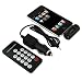 All Channel FM Transmitter w/ Premium Rapid Rapid Automobile Car Charger and Remote Control For Apple iPod / iPhone / iTouch / Nano / iPad / Video / Shuffle - Black