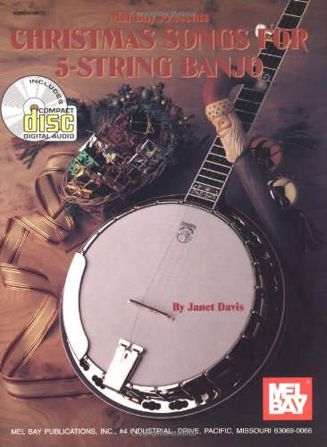 mel bay christmas songs for 5 string banjo