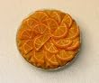 Dollhouse Miniature Glazed Orange Tart