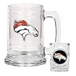 Denver Broncos NFL Boilermaker Set - Primary Logo