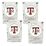 Texas A&M Aggies NCAA 4pc Shot Glass Set