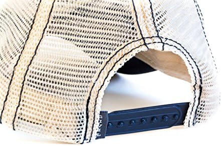 Civil Standard U.S.A. Mesh Baseball Hat Adjustable Navy/Tan