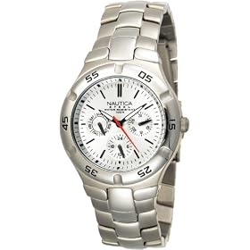 Nautica Men's Metal Round Multifunction Watch #N10074