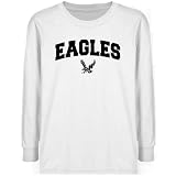 NCAA Eastern Washington Eagles Youth White Logo Arch T-shirt