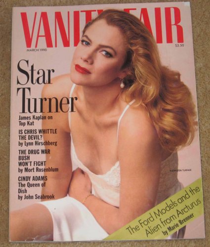Vanity Fair Magazine March 1990 Kathleen Turner