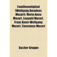 Familienmitglied (Wolfgang Amadeus Mozart): Maria Anna Mozart, Leopold Mozart, Franz Xaver Wolfgang Mozart, Constanze Mozart