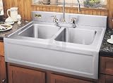 Elkay 3626EGDF4 Elite Gourmet Kitchen Sink Stainless Steel 36L. x 26W.