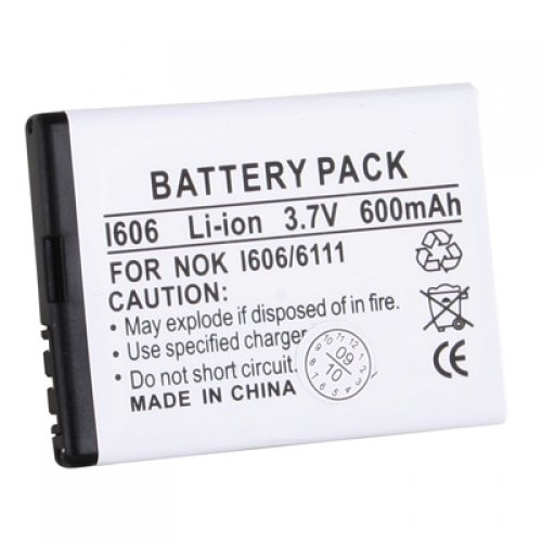 Wireless Xcessories Li-Ion Battery for Nokia 1606, 2600 Classic, 2605 Mirage, 3606, N75