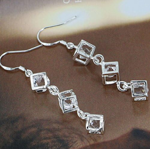 Ayyara Gem E206earringfashion jewelry earringWhitehead checkered earring/jtfa skoa stud earrings