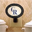 Colorado Rockies MLB Art Glass Nightlight