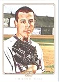 2010 Topps T-206 Baseball Card # 27 Derek Holland - Texas Rangers - MLB Trading Card in Screw Down Case!