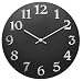 A Black Wall Clock Is The Perfect Design Piece