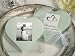 Unique Square Glass Photo Coaster With Heart Design Cut Out C825 Quantity of 1