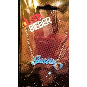 Justin Bieber Necklace - Justin Name Plate