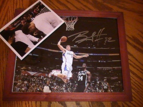 BLAKE GRIFFIN AUTOGRAPHED 8X10 PHOTO LOS ANGELES CLIPPERS COA + PHOTO OF SIGNING