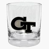Georgia Tech Yellow Jackets Rocks Glass (Set of Four)