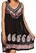 Sakkas Jodie Embroidered Scoop Neck Tie Dye Top/Blouse
