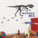 Platin Art Wall Decal Deco Sticker, Dinosaur