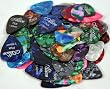 Lot of 60 Assorted (.41MM-1.5MM) Pearloid Guitar Picks