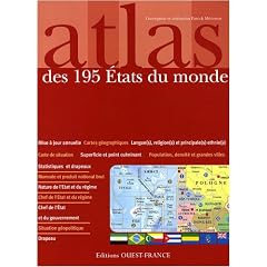 Atlas des 195 Etats du monde : Statistiques et drapeaux