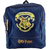 Harry Potter Hogwarts Denim Backpack