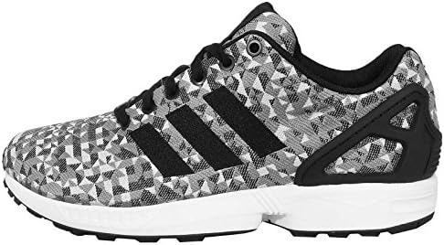 Adidas Men's ZX Flux Weave, WHITE/BLACK/GREY, 10 M US