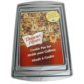 Chicago Metallic Duncan Hines 3-Piece Cookie Pan Set by Chicago Metallic