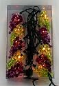 Indoor Outdoor Lighted Grapes with Leaves Decoration