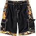 Legendary Whitetails Youth Big Wave Blaze Camo Cargo Swim Trunks