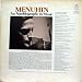 Menuhin an autobiography in Music vinyl