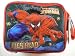 Marvel Spider-Man Web-Head Lunch Box - Insulated Lunch Bag - Long Shoulder Strap and Handle, Black