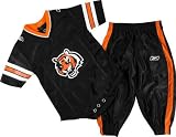 Cincinnati Bengals Infant 2-Piece Dazzle/Mesh Creeper Set - 6/9 months