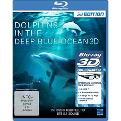 Dolphins In The Deep Blue Ocean 3D [3D Blu-ray]