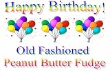 Gourmet Food : 'Birthday Balloons' Old Fashioned Peanut Butter Fudge Box