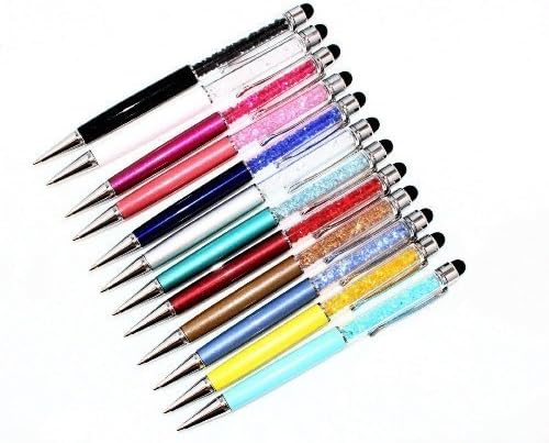 AmandaK 2014 Hot ! 12 Pcs - crystal touch screen multi-pen